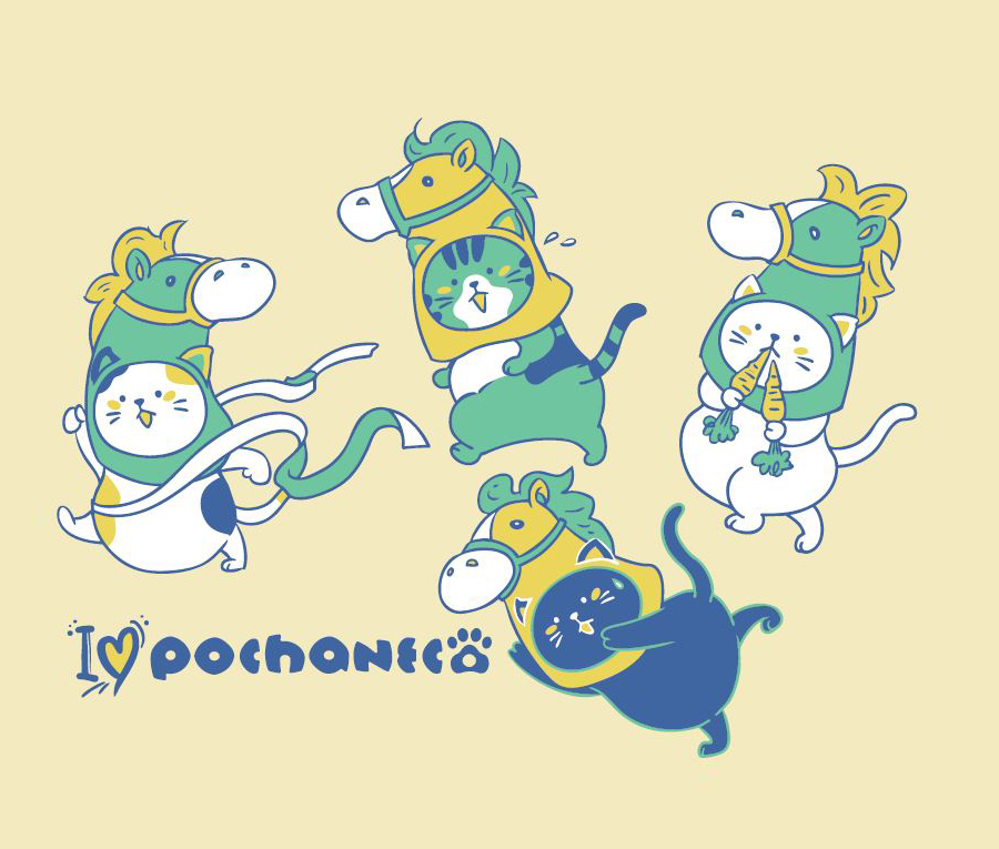 GOSENぽちゃ猫Tシャツ 注文期間7月15日まで