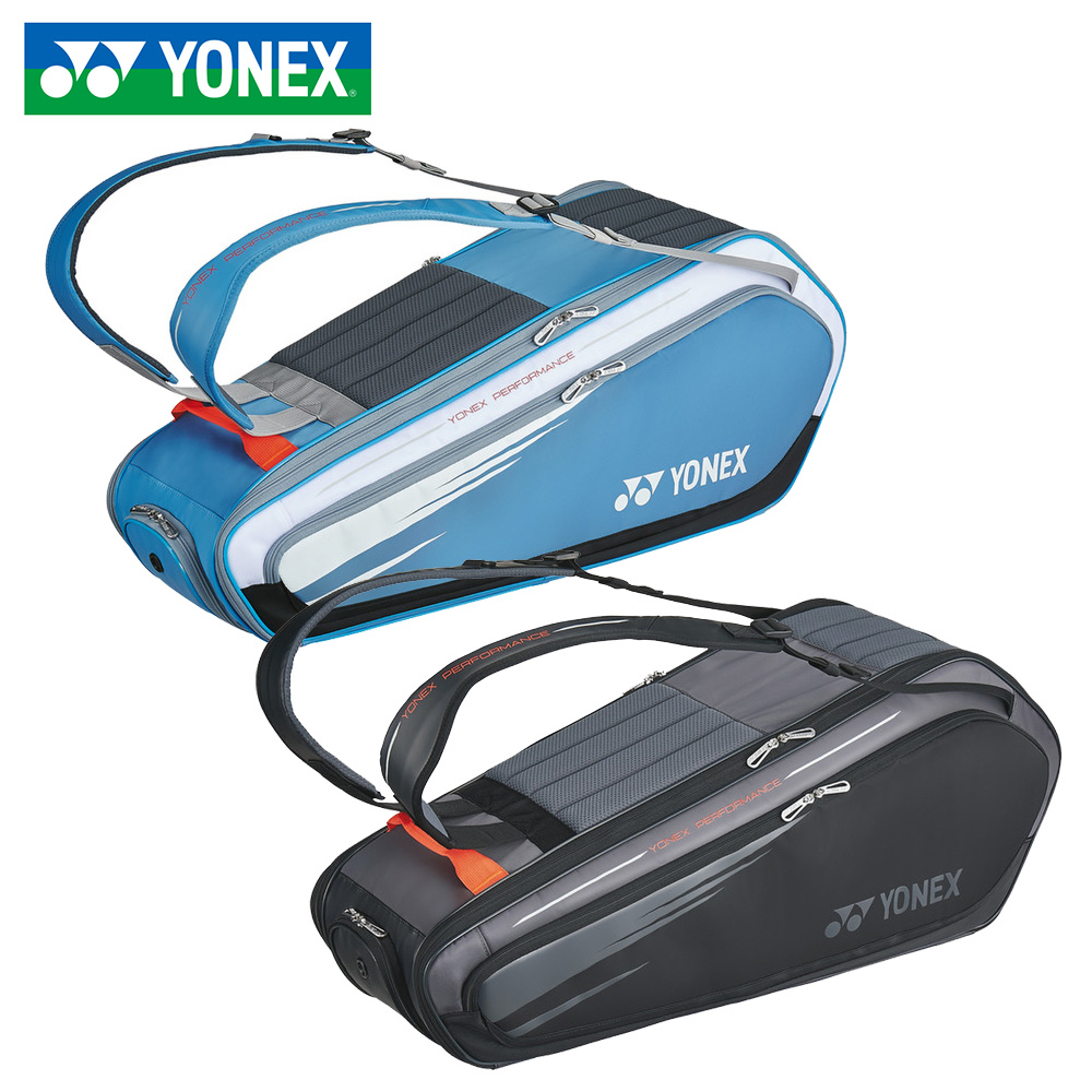 バドミントン バッグ ヨネックス BAG2322R YONEX ラケットバッグ6 6本用 2024yoss