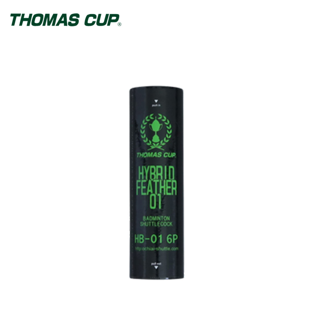 THOMAS CUP HYBRID FEATER 01 HB-01（6ピース） 