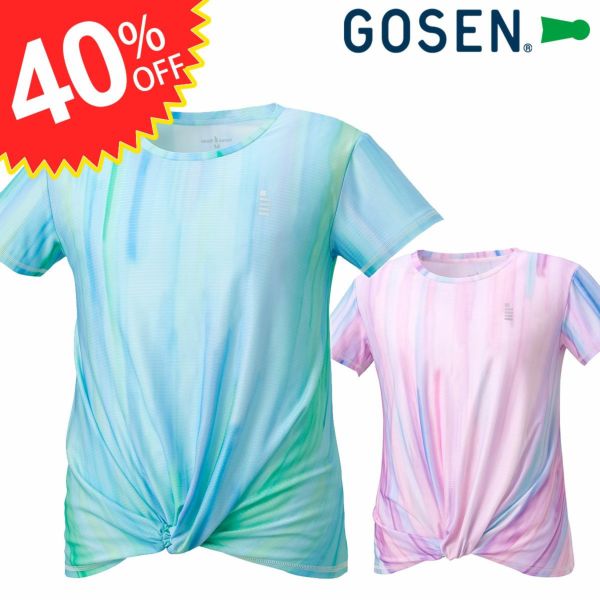 【40%OFF】GOSEN レディース　ゲームシャツ ゴーセン 20FW T2063 2021sale | 頑張らないバドミントン研究会