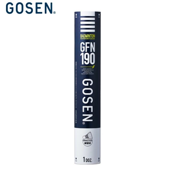 ゴーセン バドミントンシャトル GFN190 GOSEN トパーズ後継モデル GFN-190