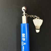 【LO】 集中必勝ボールペン(軸色青) BPEN-B バドミントングッズ　景品　バドミントン　文房具