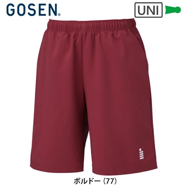 40％OFF】ユニ ハーフパンツ PP1600 ゴーセン | 頑張らない