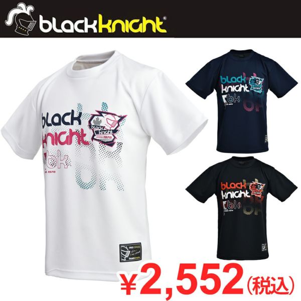 ブラックナイト ユニ Tシャツ T-1104 バドミントン 男女兼用 2021bk 2022t | 頑張らないバドミントン研究会