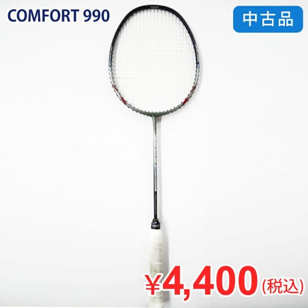 【中古品】【傷アリ】オリジナルバドミントンラケットComfort Nano 990