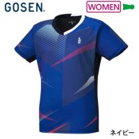 ゴーセン レディース ゲームシャツ GOSEN T2301 2023ss