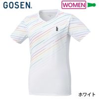 ゴーセン レディース ゲームシャツ UNI T2307 GOSEN 2023ss