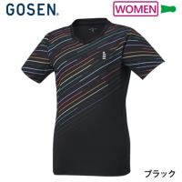 ゴーセン レディース ゲームシャツ UNI T2307 GOSEN 2023ss