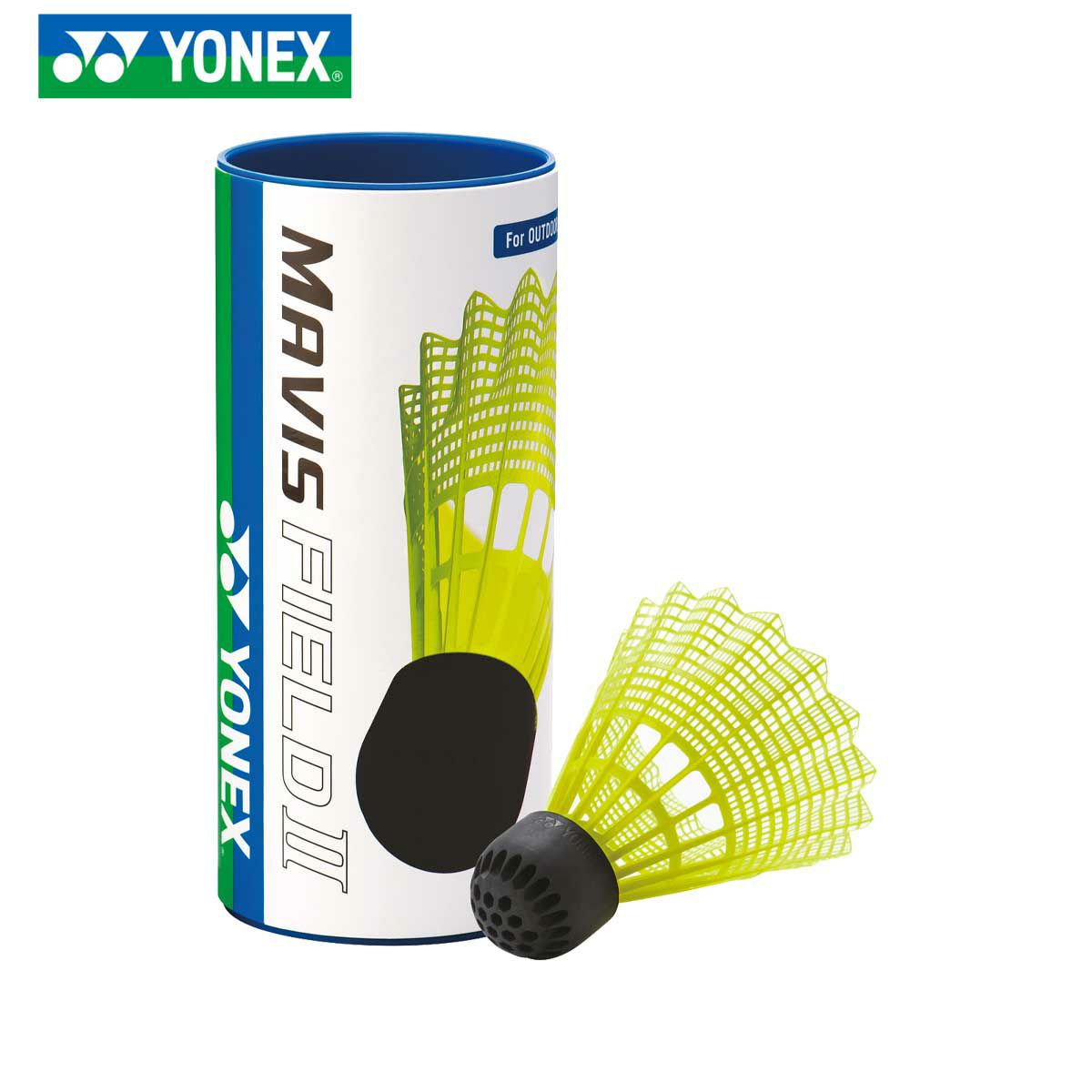 バドミントン シャトル メイビスフィールドII(3個入り) ナイロンシャトル YONEX ヨネックス M-F2CBP