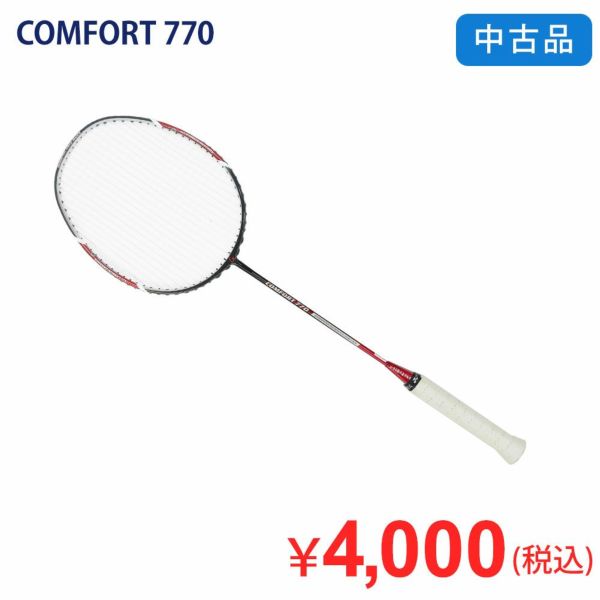 【中古品】【傷アリ】オリジナルバドミントンラケットComfort 770