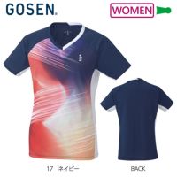 ゴーセン レディース ゲームシャツ  T2347 GOSEN2023gofw