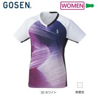 ゴーセン レディース ゲームシャツ  T2347 GOSEN2023gofw