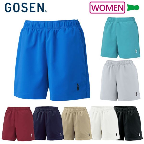 レディース ハーフパンツ ゴーセン PP1601 GOSEN 2024goss | 頑張らないバドミントン研究会