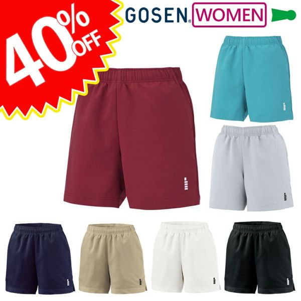 レディース ハーフパンツ ゴーセン PP1601 GOSEN 2024goss