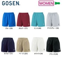 レディース ハーフパンツ ゴーセン PP1601 GOSEN 2024goss