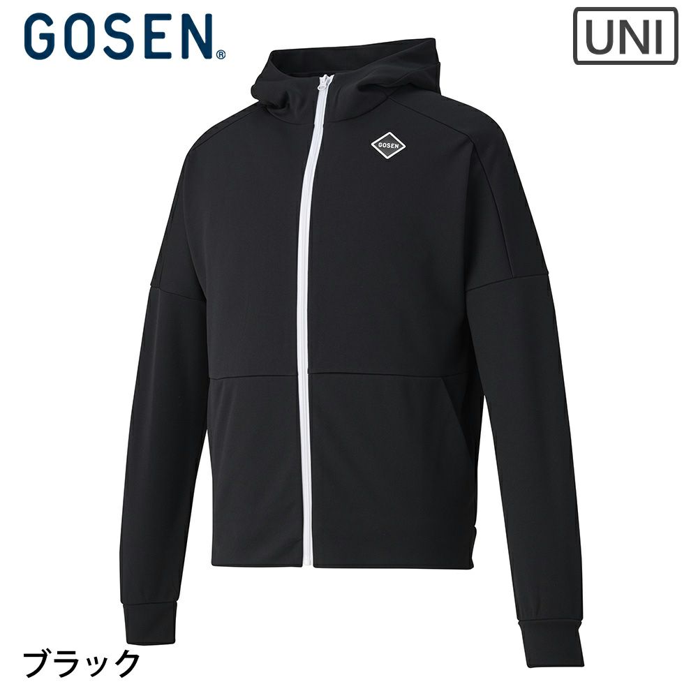 ゴーセン 裏起毛ストレッチパーカー ユニ W2342 GOSEN 2023gofw