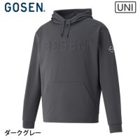 ゴーセン 裏起毛ストレッチプルオーバーパーカー ユニ W2344 GOSEN 2023gofw