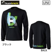 black knight ドライロングTシャツ ブラックナイト ユニ T-3210U バドミントン 2023bkfw