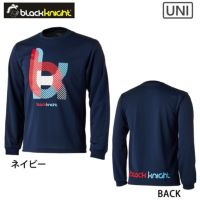 black knight ドライロングTシャツ ブラックナイト ユニ T-3210U バドミントン 2023bkfw