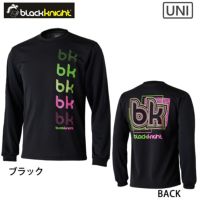 black knight ドライロングTシャツ ブラックナイト ユニ T-3212U バドミントン 2023bkfw