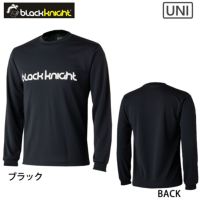 black knight ドライロングTシャツ ブラックナイト ユニ T-3218U バドミントン 2023bkfw