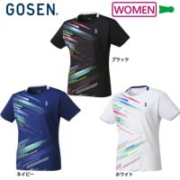 ゴーセン ゲームシャツ レディース T2401 GOSEN 2024goss