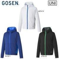 ゴーセン ジップアップパーカー ユニ W2400 GOSEN 2024goss