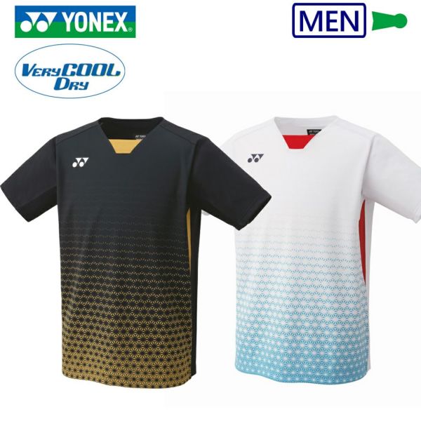 GAME SHIRT　トーナメントスタイル ヨネックス ゲームシャツ（フィットスタイル） メンズ 10615 YONEX 2024yoss　日本代表