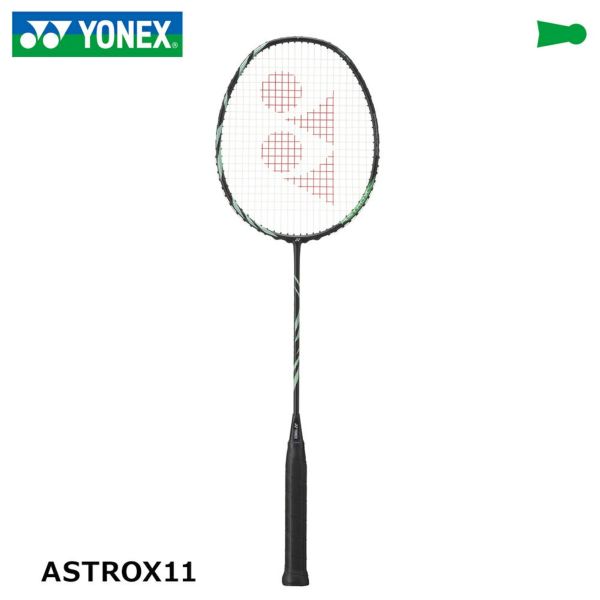 YONEX アストロクス11 ASTROX11 AX11 ブラック×グリーン バドミントン ラケット 4U5 4U6