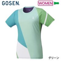 ゴーセン ゲームシャツ レディース T2407 GOSEN 2024goss