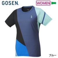 ゴーセン ゲームシャツ レディース T2407 GOSEN 2024goss