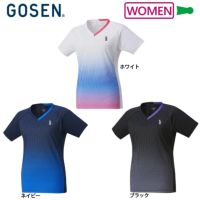 ゴーセン ゲームシャツ レディース T2411 GOSEN 2024goss