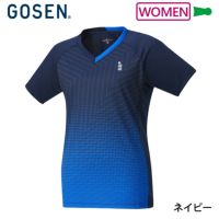 ゴーセン ゲームシャツ レディース T2411 GOSEN 2024goss