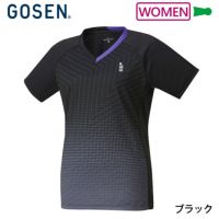 ゴーセン ゲームシャツ レディース T2411 GOSEN 2024goss