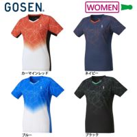 ゴーセン ゲームシャツ レディース T2413 GOSEN 2024goss