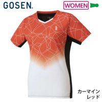 ゴーセン ゲームシャツ レディース T2413 GOSEN 2024goss