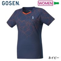 ゴーセン ゲームシャツ レディース T2413 GOSEN 2024goss