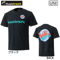 black knight ドライTシャツ ブラックナイト ユニ T-4102U バドミントン 2024bkss