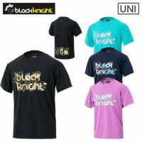 black knight ドライTシャツ ブラックナイト ユニ T-4103U バドミントン 2024bkss