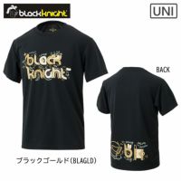 black knight ドライTシャツ ブラックナイト ユニ T-4103U バドミントン 2024bkss