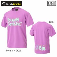 black knight ドライTシャツ ブラックナイト ユニ T-4103U バドミントン 2024bkss