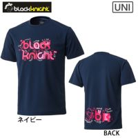 black knight ドライTシャツ ブラックナイト ユニ T-4103U バドミントン 2024bkss