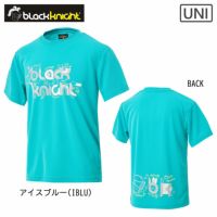 black knight ドライTシャツ ブラックナイト ユニ T-4103U バドミントン 2024bkss