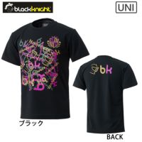 black knight ドライTシャツ ブラックナイト ユニ T-4104U バドミントン 2024bkss