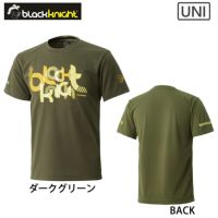 black knight ドライTシャツ ブラックナイト ユニ T-4107U バドミントン 2024bkss