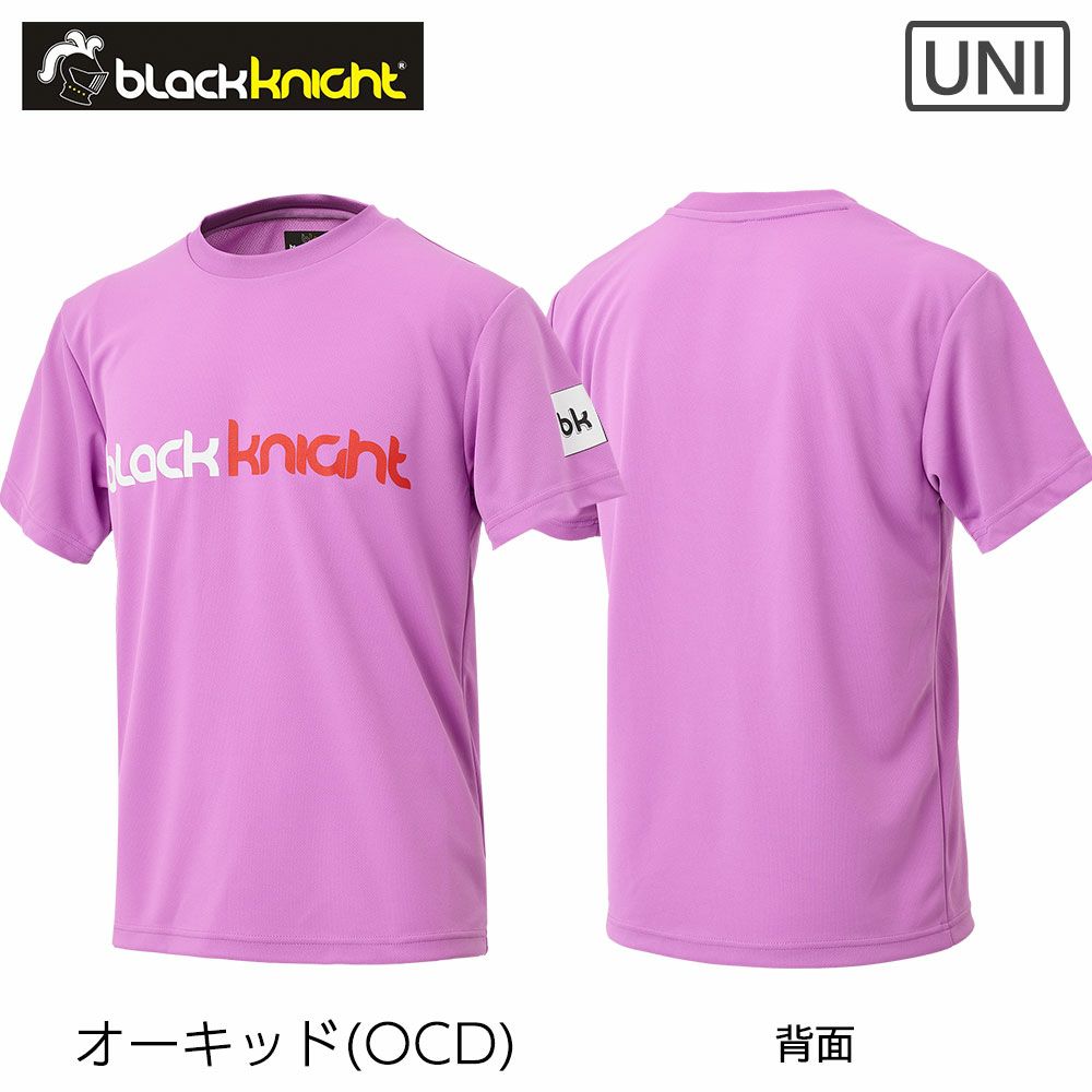 black knight ドライTシャツ ブラックナイト ユニ T-4105U バドミントン 2024bkss