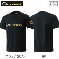 black knight ドライTシャツ ブラックナイト ユニ T-4105U バドミントン 2024bkss