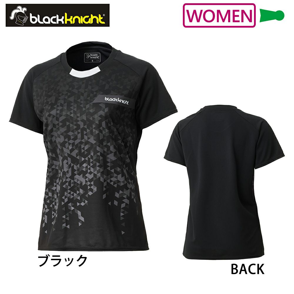 black knight ゲームウェア ブラックナイト レディース T-4516L バドミントン 2024bkss