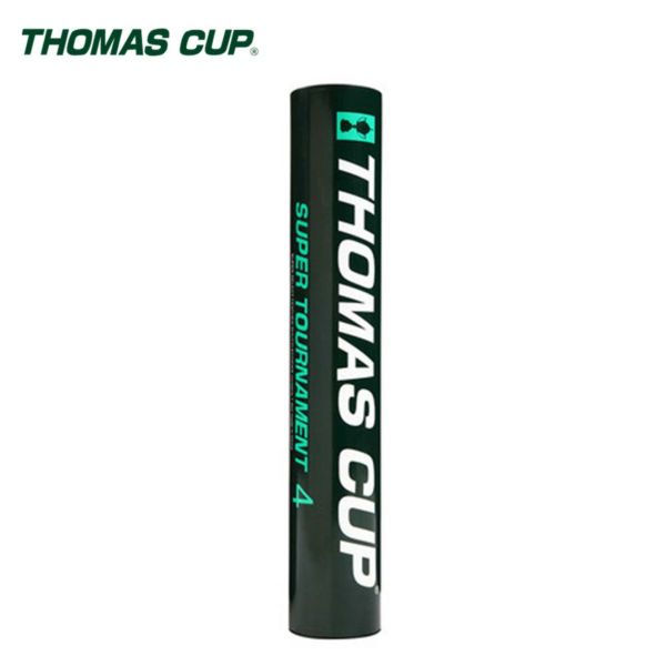 【トマスカップ(THOMASCUP)】バドミントンシャトルコック シャトル 1ダース スーパートーナメント4 SUPER TOURNAMENT 4 ST-4