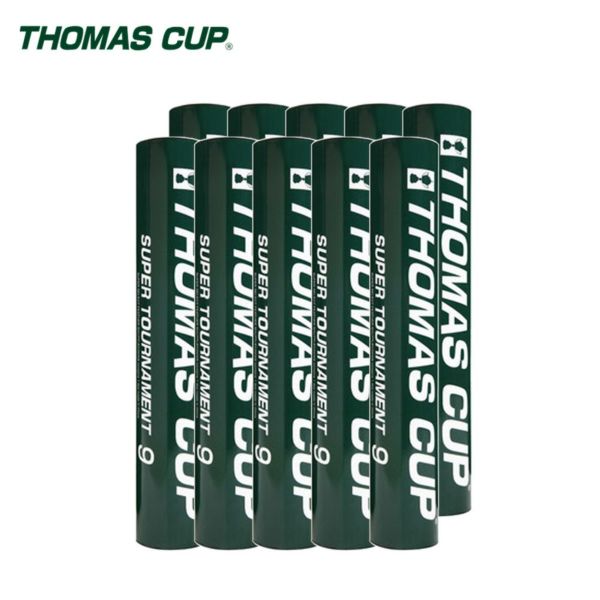 【トマスカップ(THOMASCUP)】バドミントンシャトルコック シャトル 1ダース スーパートーナメント9 SUPER TOURNAMENT 9 ST-9